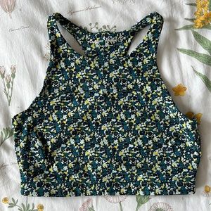 OV TechSweat Crop in Floral 💐